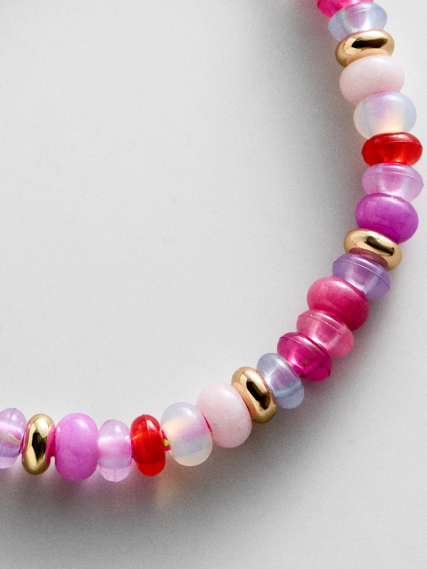 Kennedy Semi-Precious Bracelet - Pink Multi