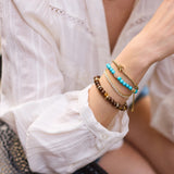 Peace of Mind Semi-Precious Bracelet - Evil Eye
