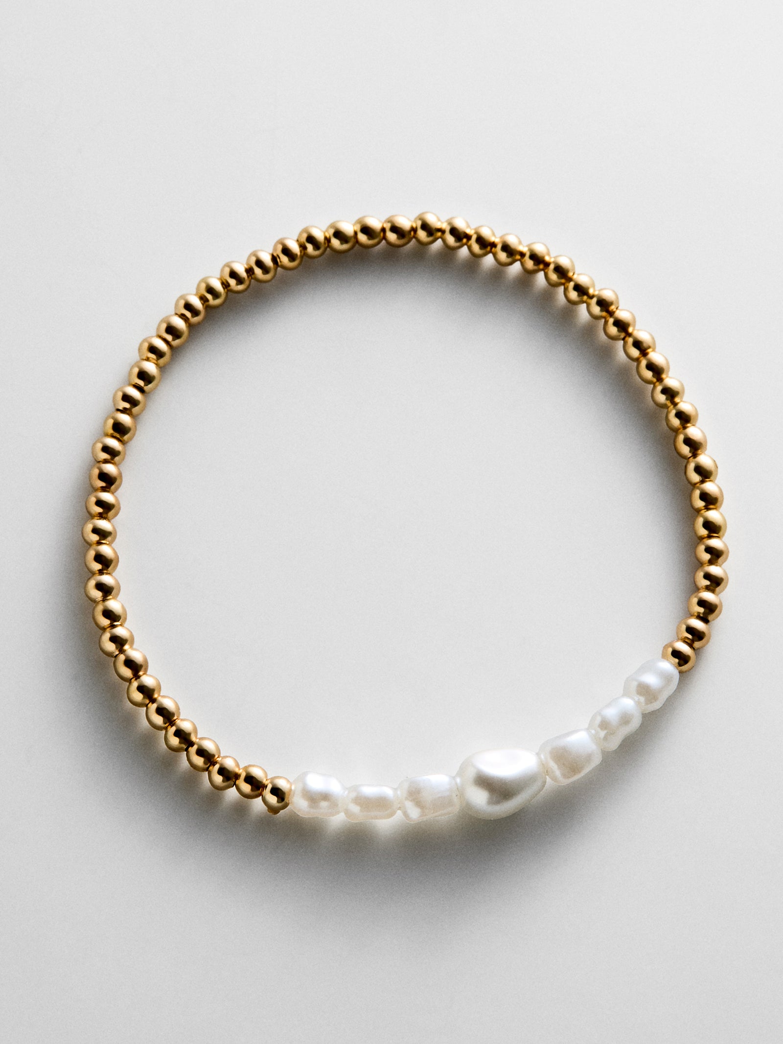 Ginnie Pearl Bracelet - Centered Row Pearl – Big Summer Kickoff