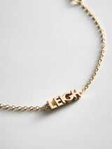 BaubleBar 14K Gold Custom Block Multi Name Bracelet - 1 Name - 
    Personalized stacking bracelet
  
