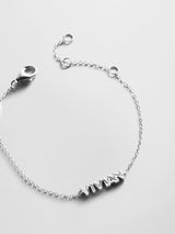 BaubleBar Sterling Silver Custom Block Multi Name Bracelet - 1 Name - 
    Personalized stacking bracelet
  
