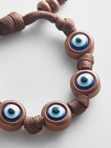 BaubleBar Knotty Good Eye Cord Bracelet  - Chocolate Brown - 
    Evil Eye bracelet 
  
