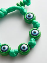 BaubleBar Knotty Good Eye Cord Bracelet  - Bright Green - 
    Evil Eye bracelet 
  
