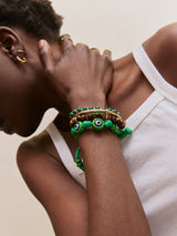 BaubleBar Knotty Good Eye Cord Bracelet  - Bright Green - 
    Evil Eye bracelet 
  
