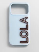 BaubleBar Fine Line Custom iPhone Case - Baby Blue/Dark Brown - 
    Custom Phone Case
  
