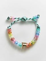 BaubleBar F - 
    Personalized beaded bracelet 
  
