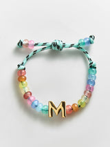 BaubleBar M - 
    Personalized beaded bracelet 
  

