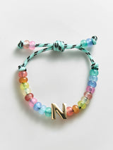BaubleBar N - 
    Personalized beaded bracelet 
  

