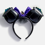 Disney Minnie Mouse Witch Halloween Ears Headband