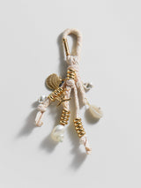 BaubleBar Sun Washed Bag Charm - Seashell - 
    Embellished keychain 
  
