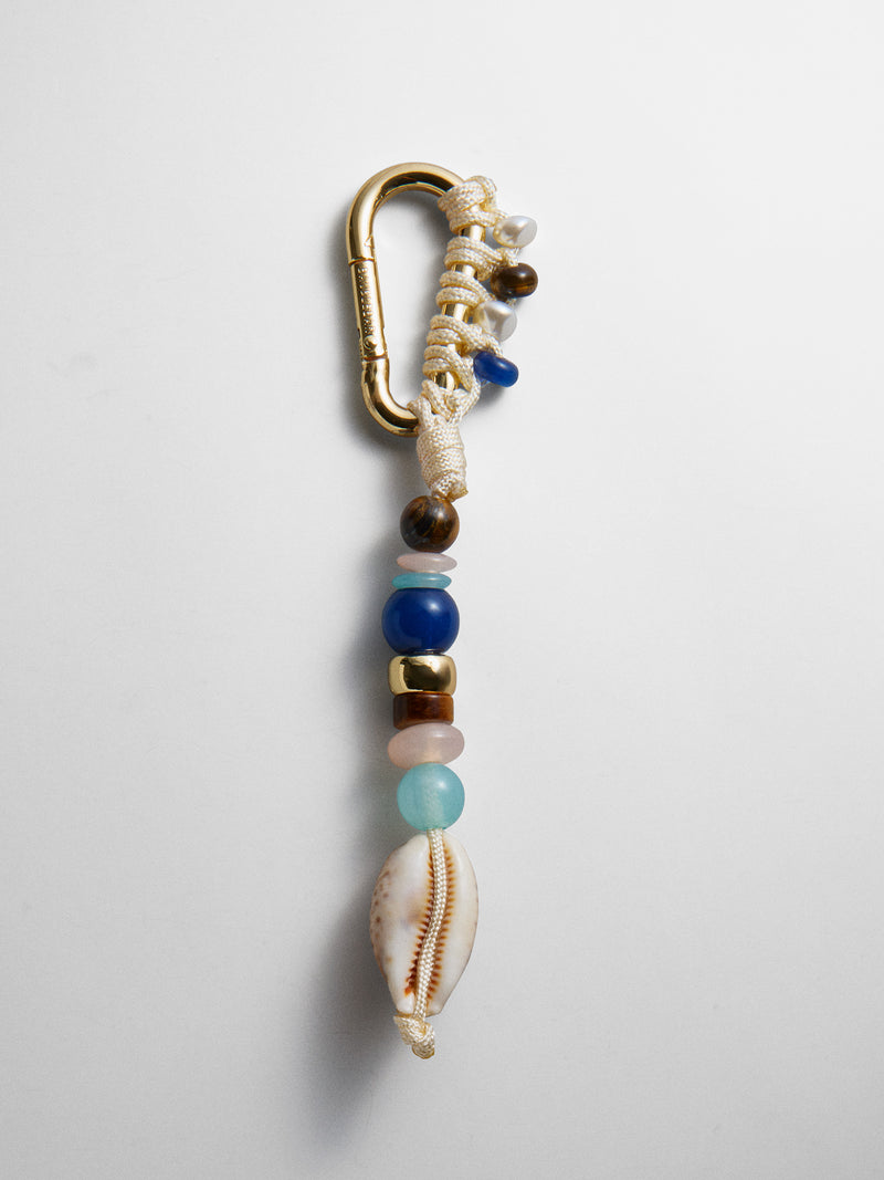 Soft Shore Bag Charm - Blue
