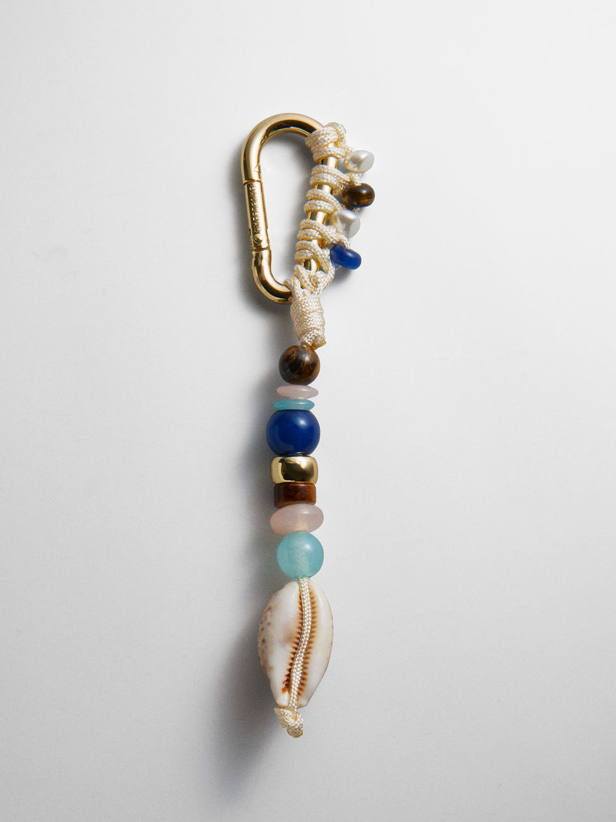 Soft Shore Bag Charm - Blue
