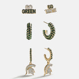 Michigan State University Slogan Earring Set - Michigan State University