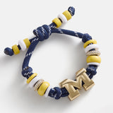 University of Michigan Knotty Logo Bracelet - University of Michigan