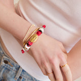 University of Georgia Knotty Logo Bracelet - University of Georgia