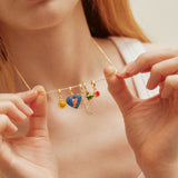 University of Florida Cluster Charm Necklace - University of Florida