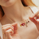 University of Alabama Cluster Charm Necklace - University of Alabama