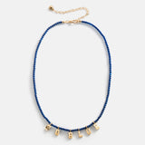 University of Michigan Delicate Beaded Necklace - University of Michigan