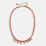 University of Alabama Delicate Beaded Necklace - University of Alabama