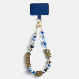 University of North Carolina Beaded Bandana Phone Charm - University of North Carolina