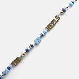 University of North Carolina Beaded Bandana Phone Charm - University of North Carolina