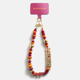 Virginia Tech University Beaded Bandana Phone Charm - Virginia Tech University