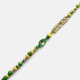 University of Oregon Beaded Bandana Phone Charm - University of Oregon
