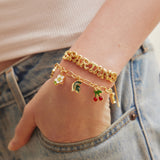 Michigan State University Charm Bracelet Set - Michigan State University