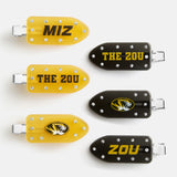 University of Missouri Creaseless Hair Clip Set - University of Missouri