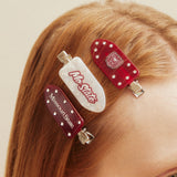 Missouri State University Creaseless Hair Clip Set - Missouri State University