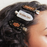 Oklahoma State University Creaseless Hair Clip Set - Oklahoma State University