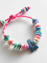 BaubleBar Make Waves Initial Bracelet - Multi/Navy - 
    Personalized waterproof bracelet 
  
