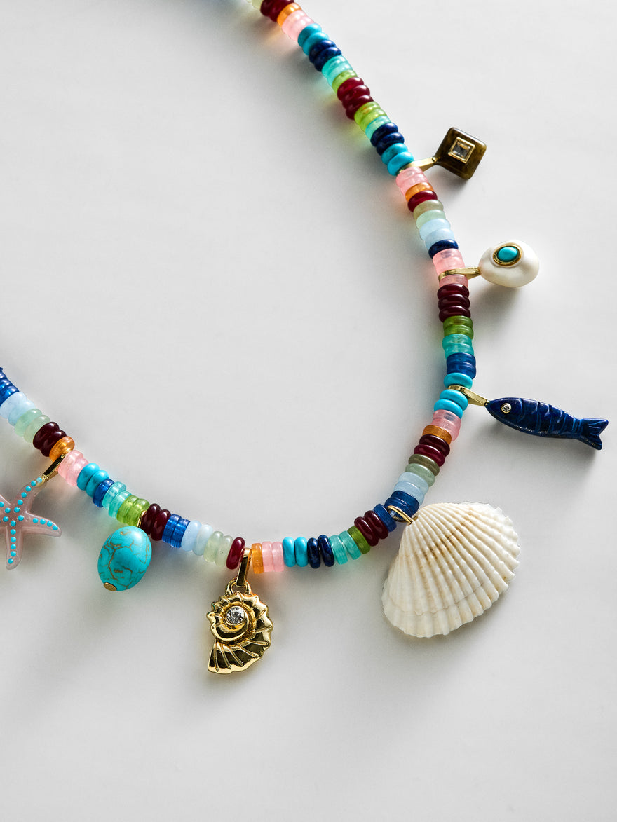 Maui Charm Necklace - Multi