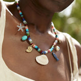 Maui Charm Necklace - Multi