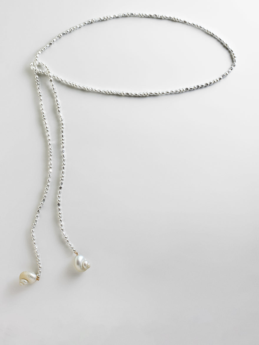 Santana Shell Belly Chain - Pearl