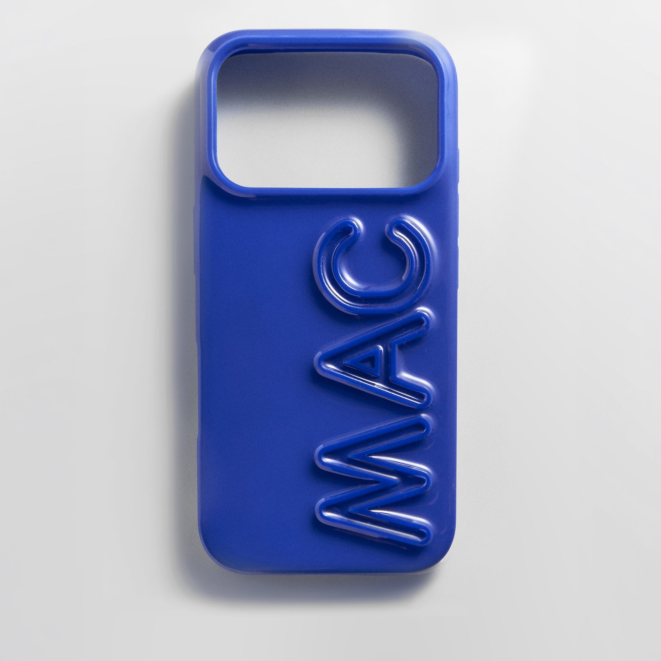 Fine Line Custom iPhone Case - Cobalt Blue/Cobalt Blue