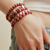 Texas A&M University Beaded Bracelet Set - Texas A&M University
