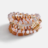 University of Texas at Austin Beaded Bracelet Set - University of Texas at Austin