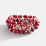 University of Alabama Beaded Bracelet Set - University of Alabama