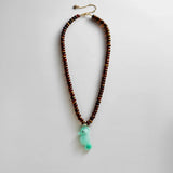 Sun Drift Semi-Precious Pendant Necklace - Seahorse