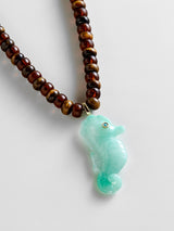 BaubleBar Sun Drift Semi-Precious Pendant Necklace - Seahorse - 
    Beaded necklace
  
