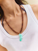 BaubleBar Sun Drift Semi-Precious Pendant Necklace - Seahorse - 
    Beaded necklace
  

