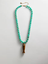 BaubleBar Sun Drift Semi-Precious Pendant Necklace - Fish - 
    Beaded necklace
  

