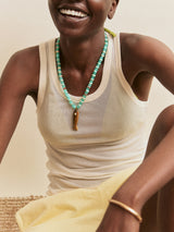BaubleBar Sun Drift Semi-Precious Pendant Necklace - Fish - 
    Beaded necklace
  
