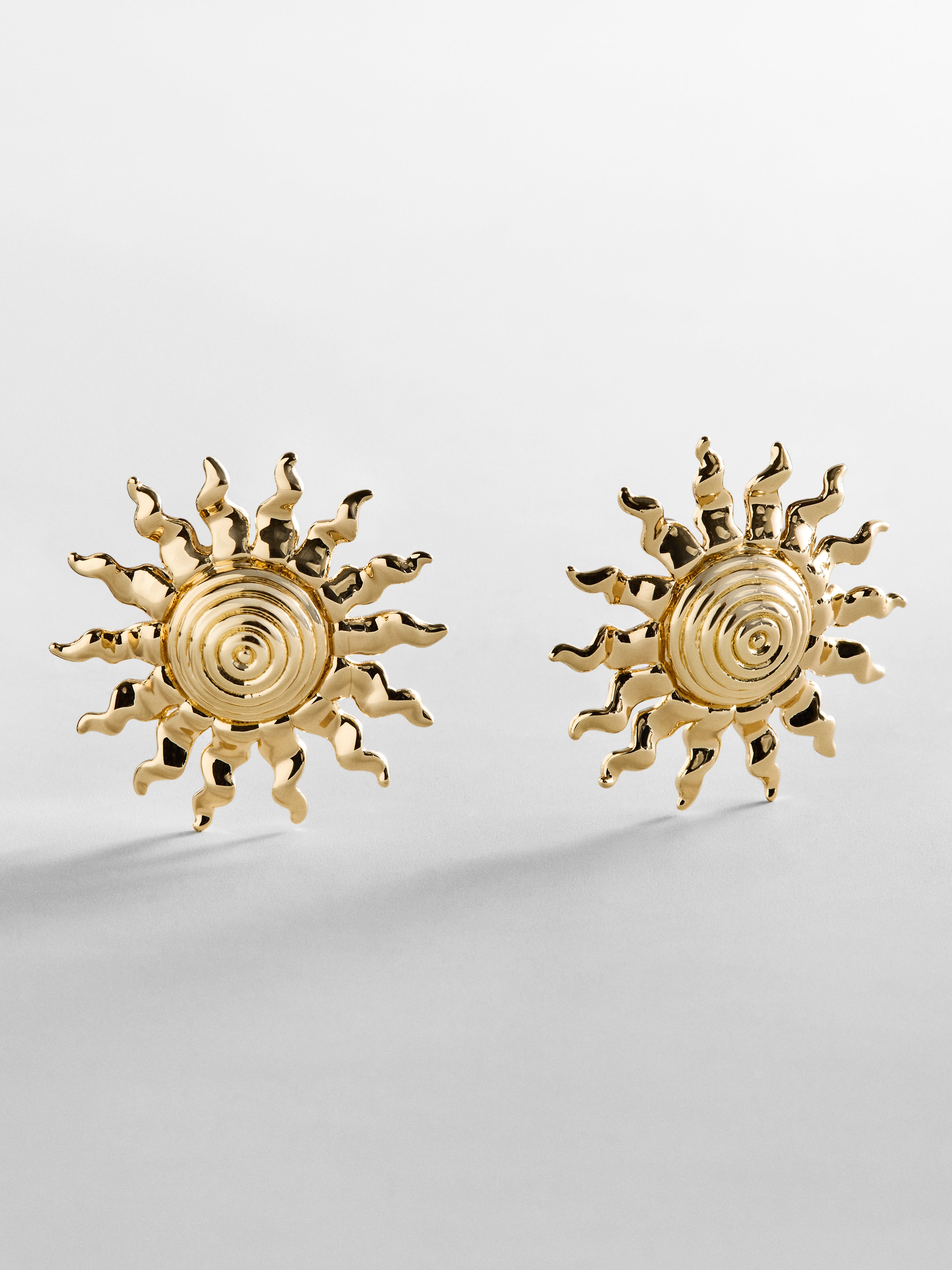 Catching Sunshine Earrings - Sun
