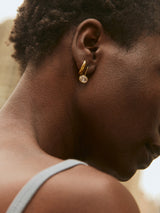 BaubleBar Oval|8MM - 
    Drop crystal earrings 
  
