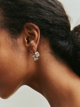 BaubleBar Emerald|8MM - 
    Drop crystal earrings 
  
