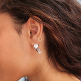 Peanuts Snoopy Americana Earrings - Blue