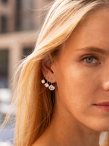 BaubleBar Oval|10MM - 
    Drop crystal earrings
  

