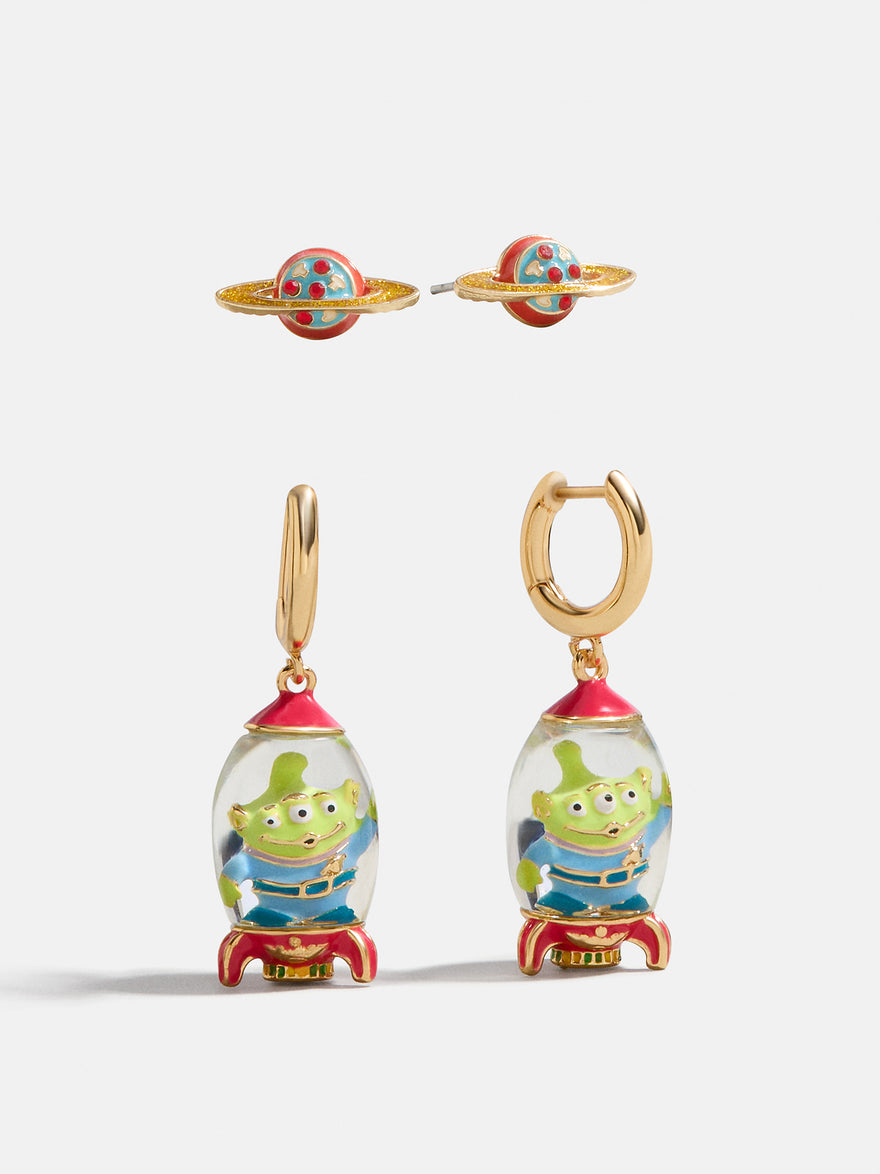 Disney Pixar Pizza Palace Earring Set - Alien